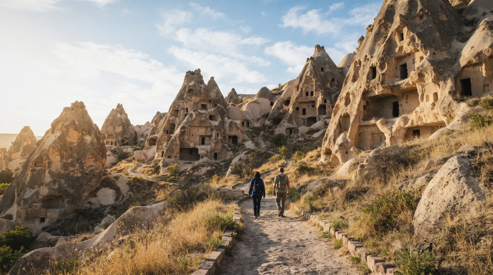 Museum hill in Göreme, Cappadocia