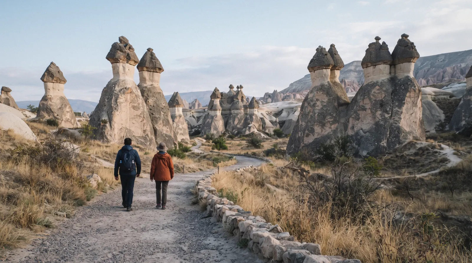 The northern villages in Göreme, Cappadocia