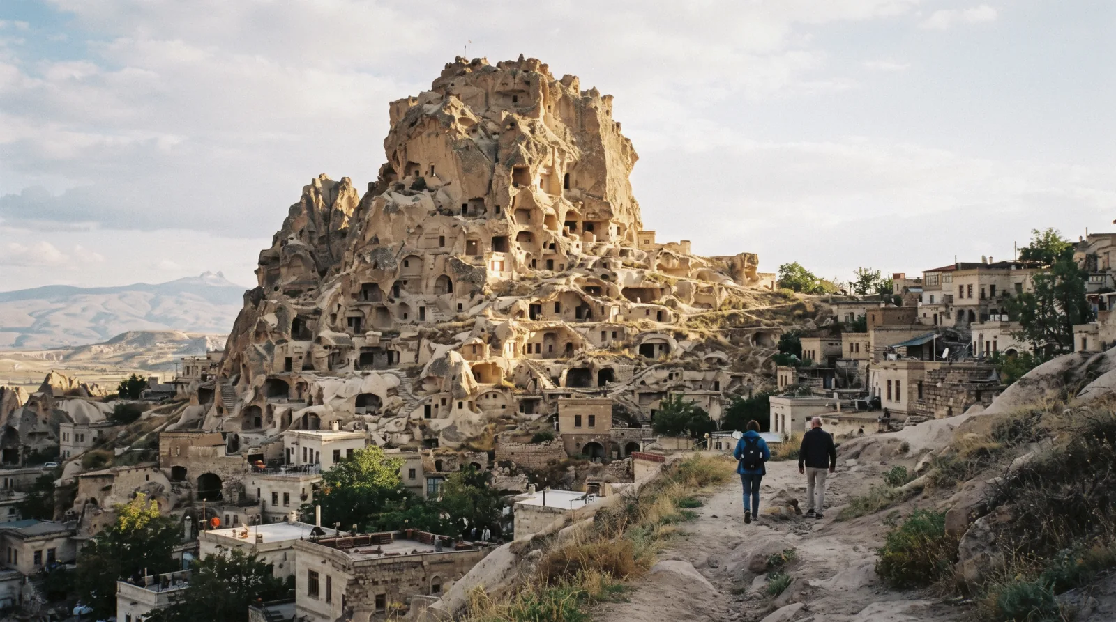 Uçhisar ridge in Göreme, Cappadocia